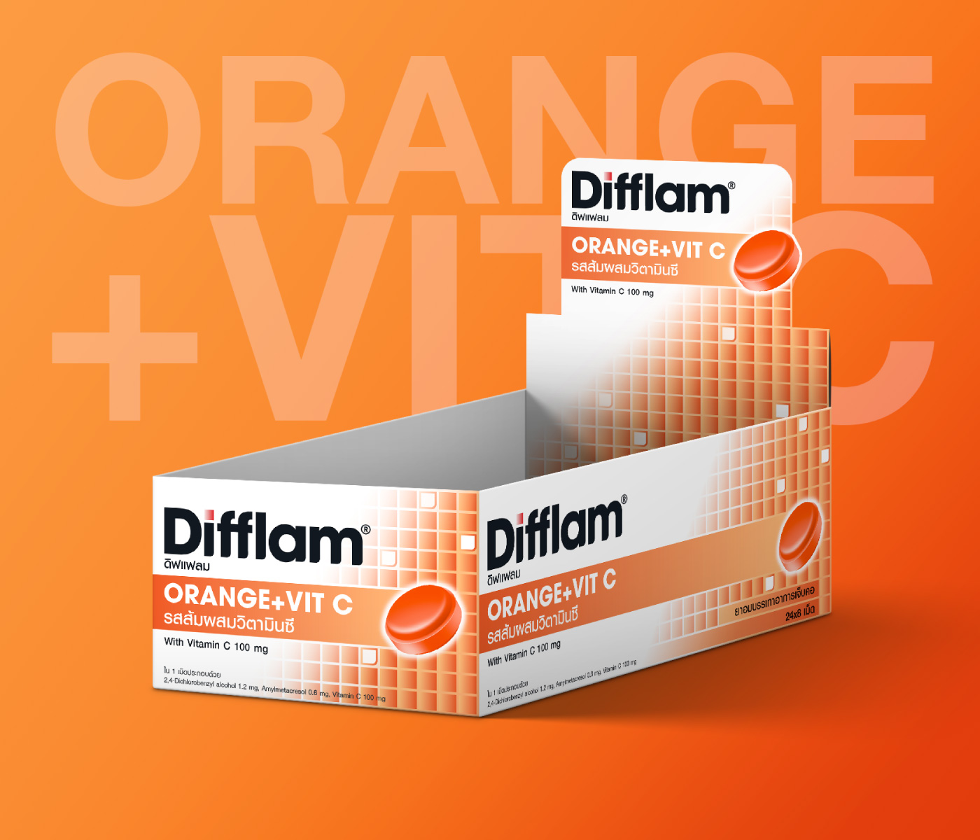 Difflam Display Box